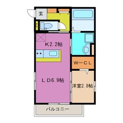 Ａｒｃ－Ｌａｃｉｎｅの物件間取画像